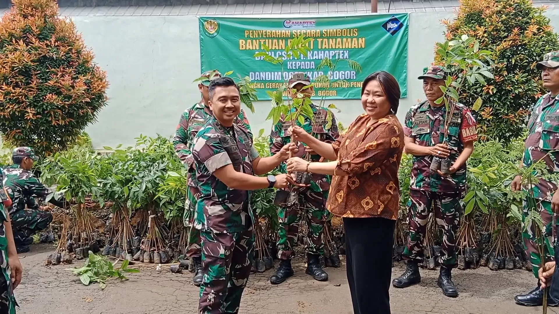 Dandim 0621 Kolaborasi Dengan Pt Kahaptex Tanam 1 Juta Pohon Guna Antisipasi Banjir Dan Tanah Longsor
