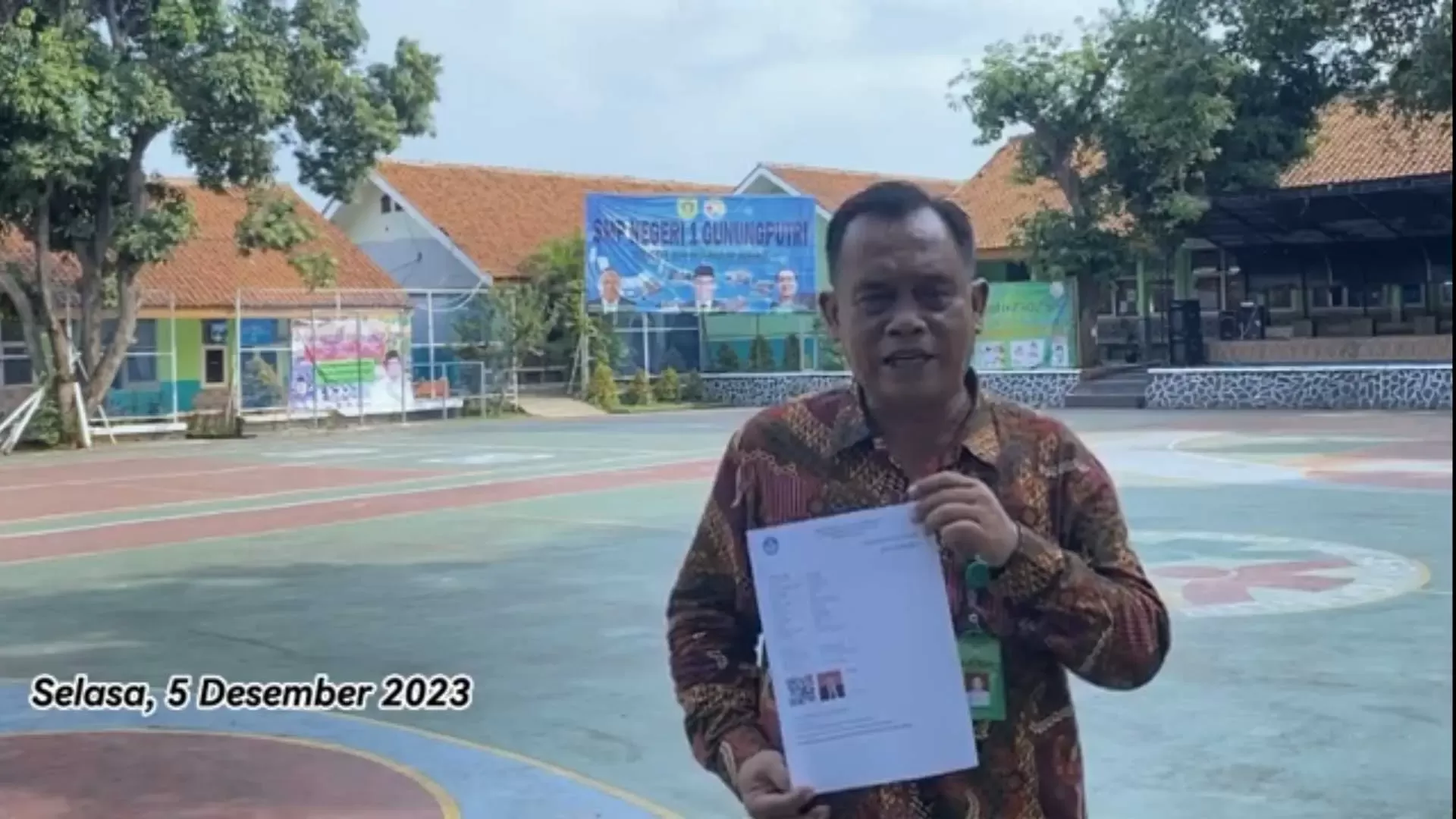 Salah Satu Guru SMP Negeri 1 Gunung Putri, Telah Mengikuti Program PPG Daljab 2023