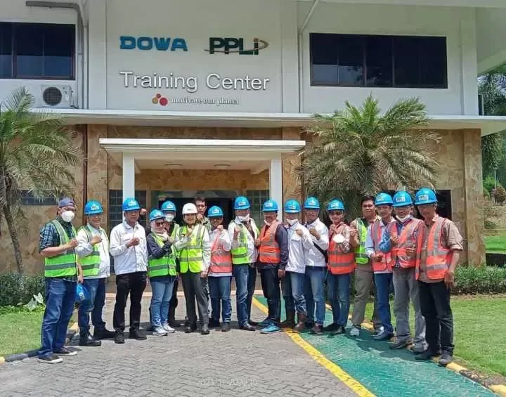 PWI Kabupaten Bogor Lakukan Kunjungan Kerja Ke  PT Prasadha Pamunah Limbah Industri