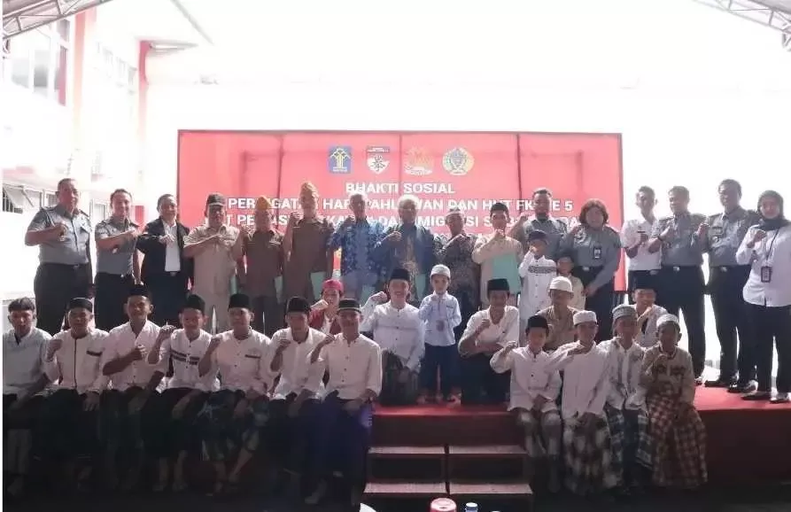 Peringati Hari Pahlawan Nasional Di Rutan Depok Dengan Cara Bakti Sosial