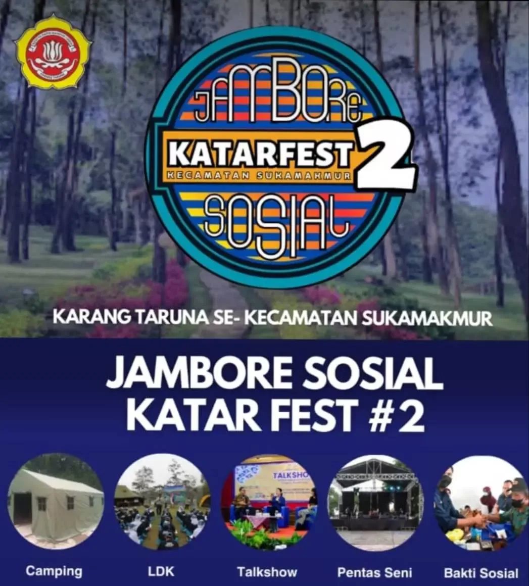 Jambore Sosial KatarFest 2, tingkatkan Peran Serta Fungsi Pemuda Karang Taruna Kecamatan Sukamakmur