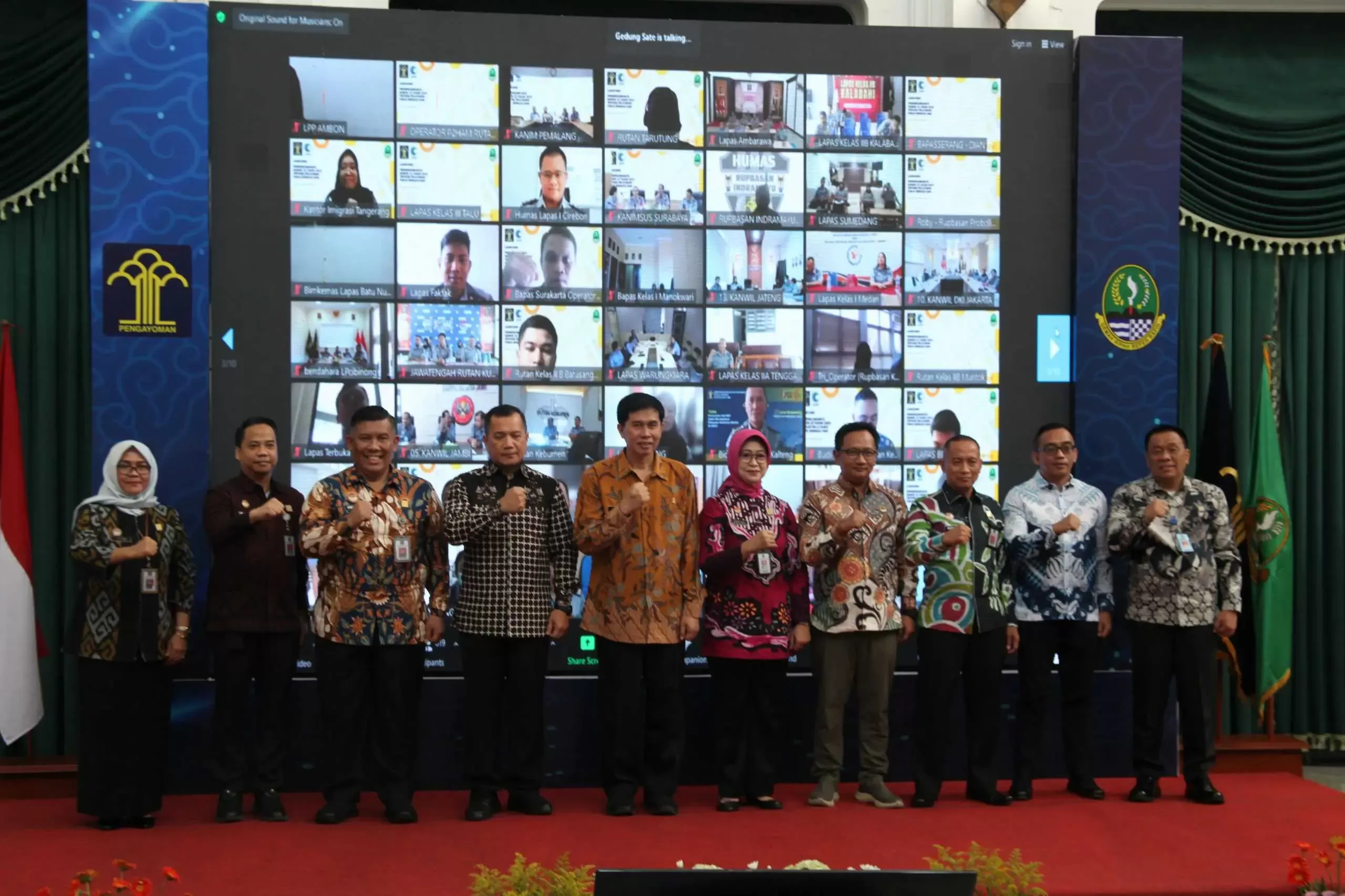 Luncurkan Permenkumham No 25 Tahun 2023 di Bandung, Bukti Kuat Sinergitas Kemenkumham Jabar Dan Pemerintah Provinsi Jawa Barat