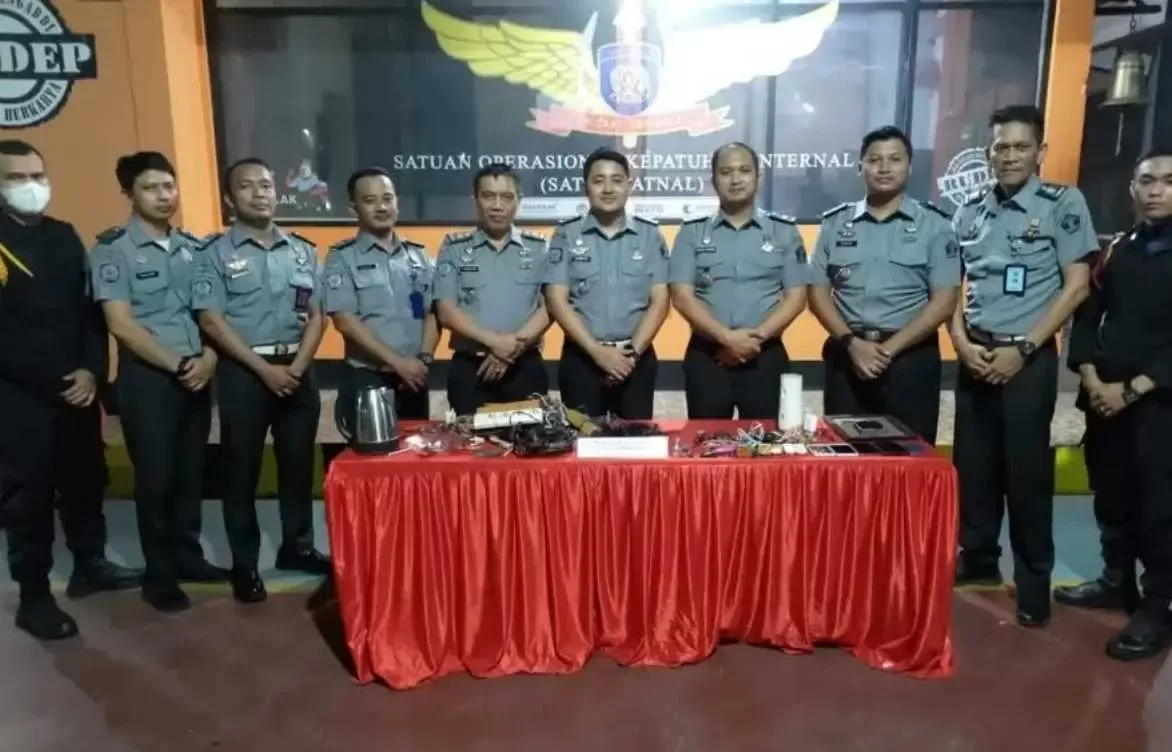 Cegah Gangguan Kamtib, Ka KPR Beserta Jajaran Lakukan Sidah Blok Hunian
