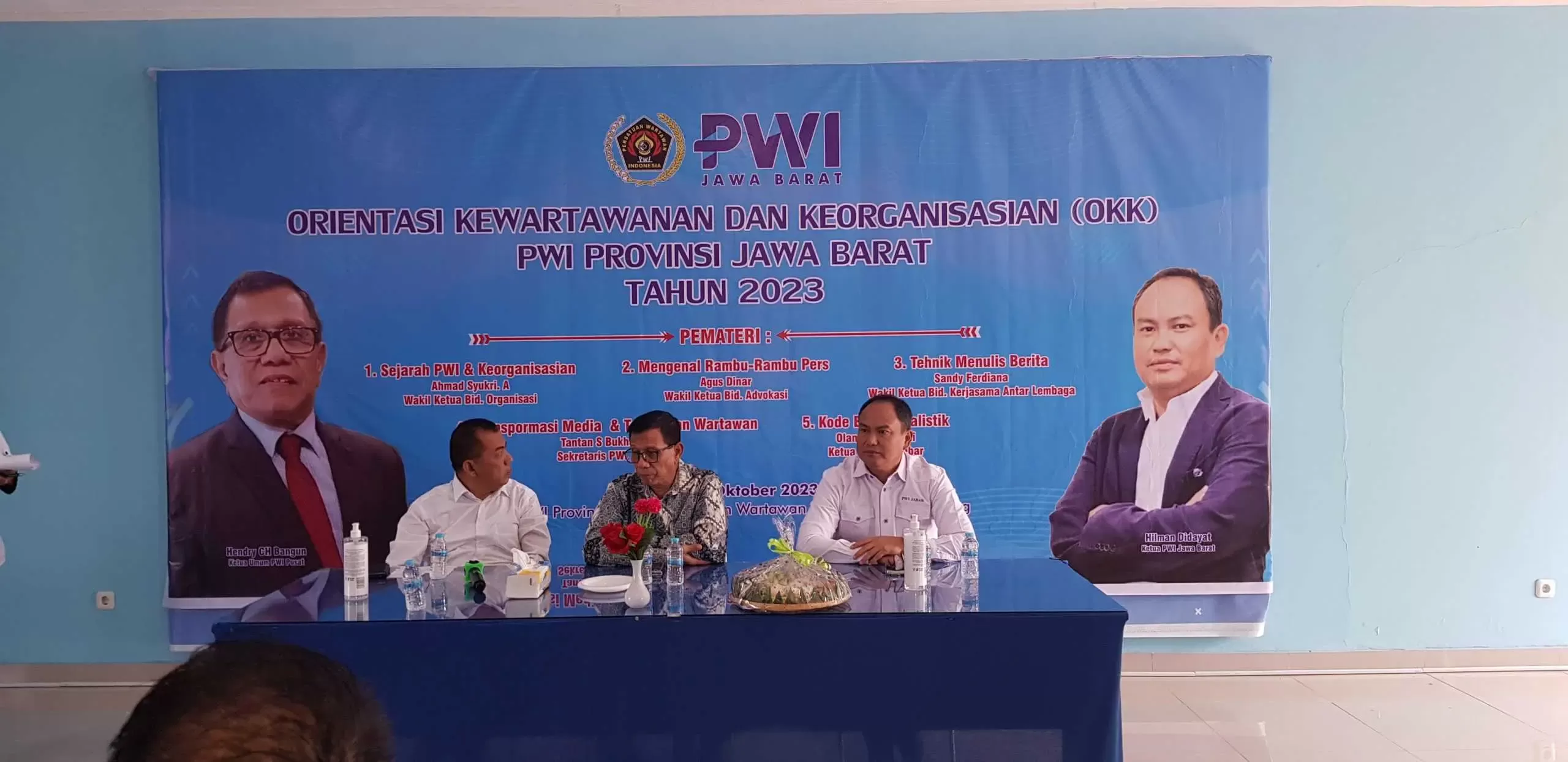 Keren….90% OKK PWI Jabar 2023 telah lulus UKW
