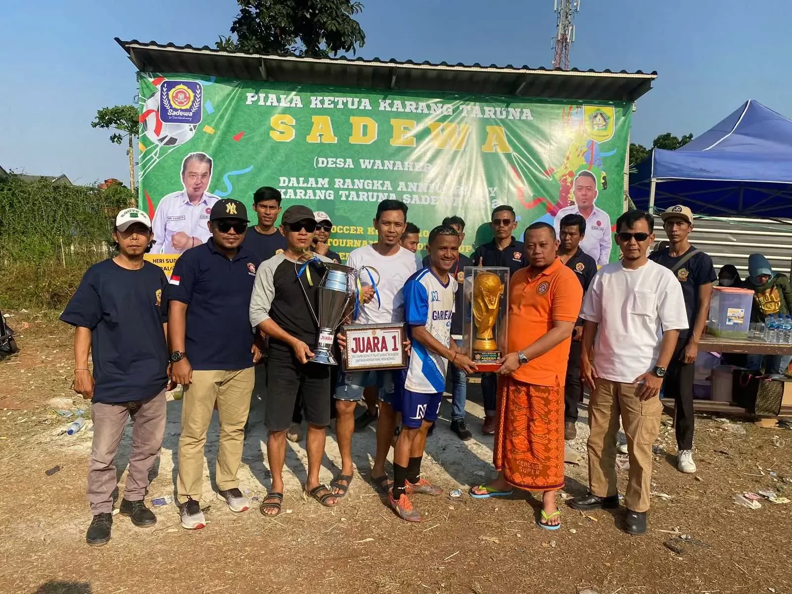 Katar Sadewa gelar tournamen sepak bola dalam rangka HUT ke 2 tahun