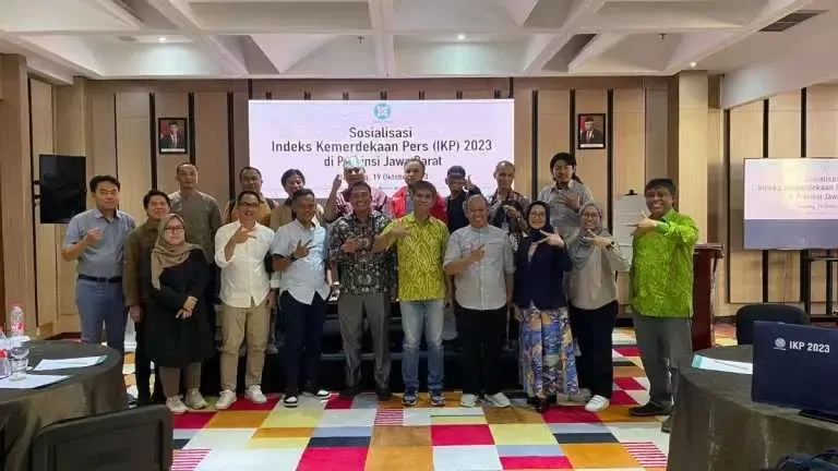 Indeks Kebebasan PERS Jabar Naik 1,49 Poin