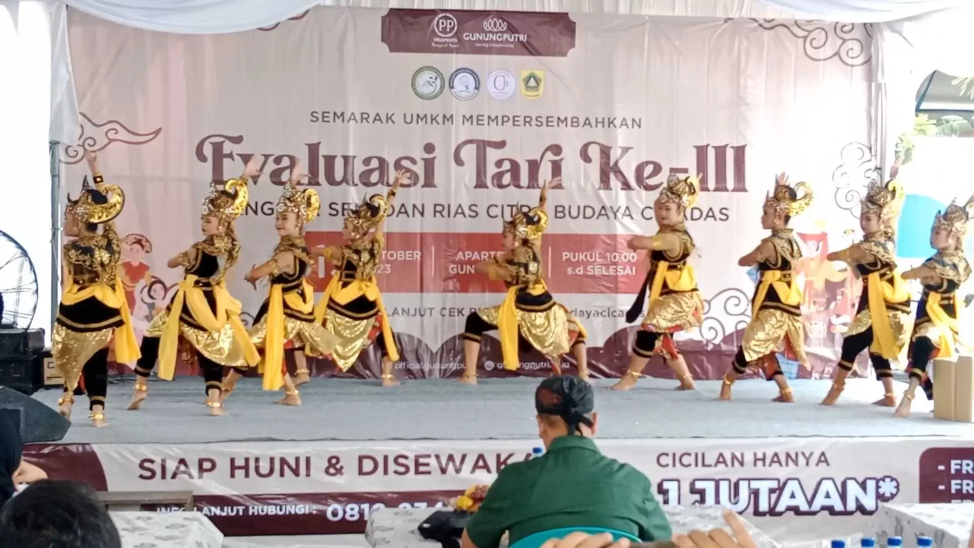 Deni Humaedi Apresiasi Kemajuan Evaluasi ke 3 Sanggar Citra Budaya Desa Cicadas