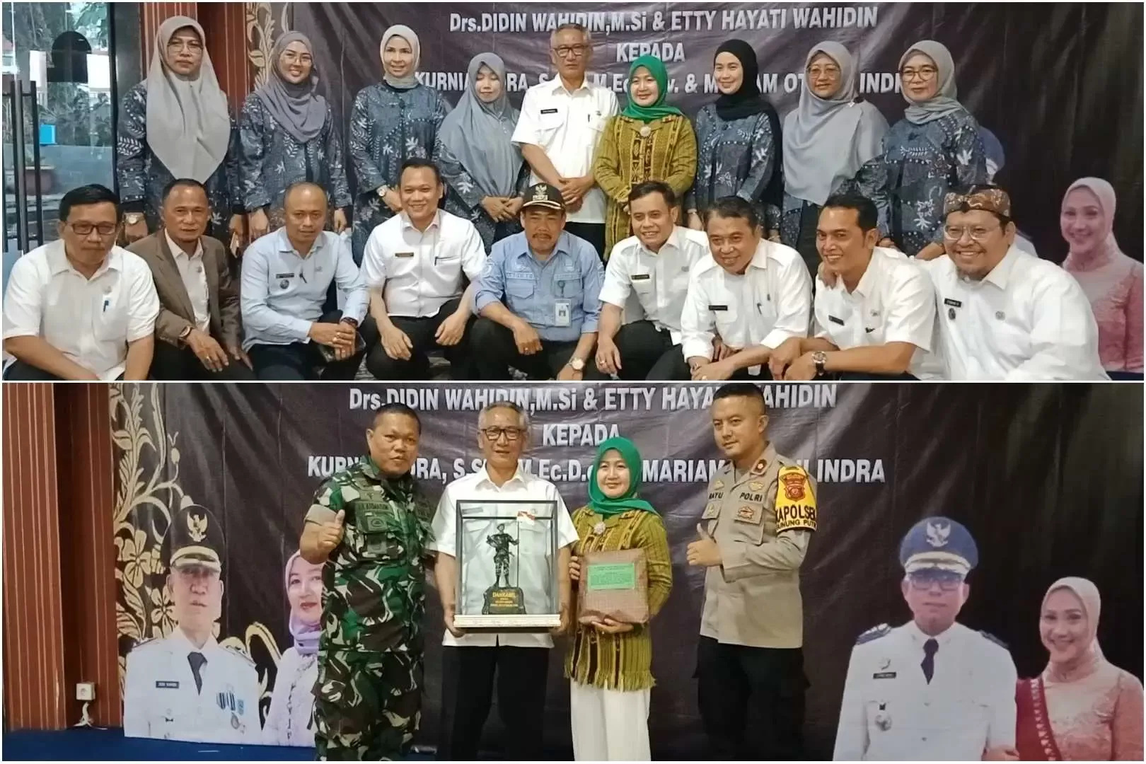 Lepas Sambut Camat Gunung Putri