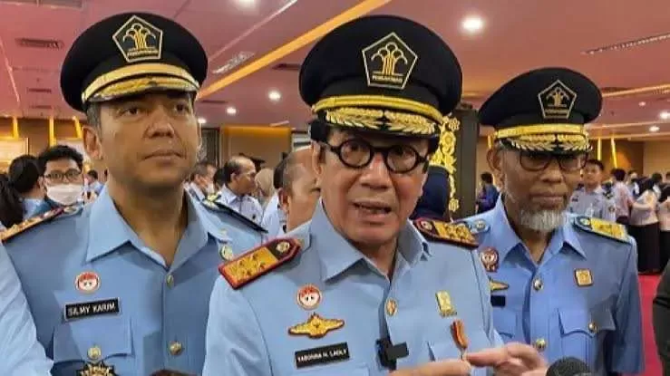 Yasonna Laoly Rotasi Pejabat Struktural mulai dari Eselon III hingga V