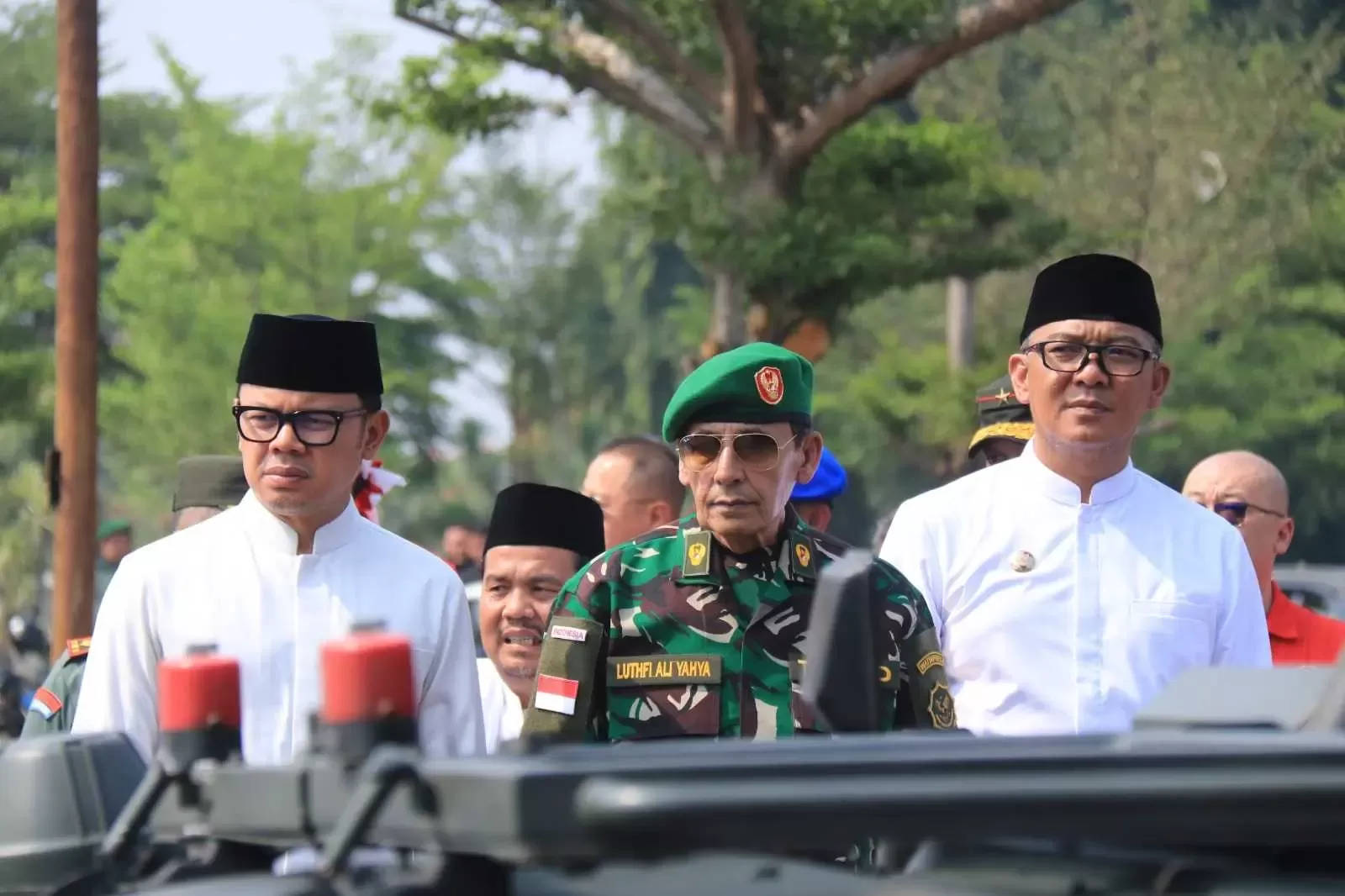 Ziarah dan Kirab Kebangsaan se-Bogor Raya dalam rangka memperingati Maulid Akbar Nabi Besar Muhammad SAW dan Tausiah Kebangsaan 1445 H/ 2023 M