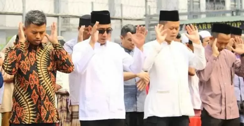 Sholat Istisqa Berharap Turun Hujan dan Keberkahan yang dilaksanakan Rutan Depok