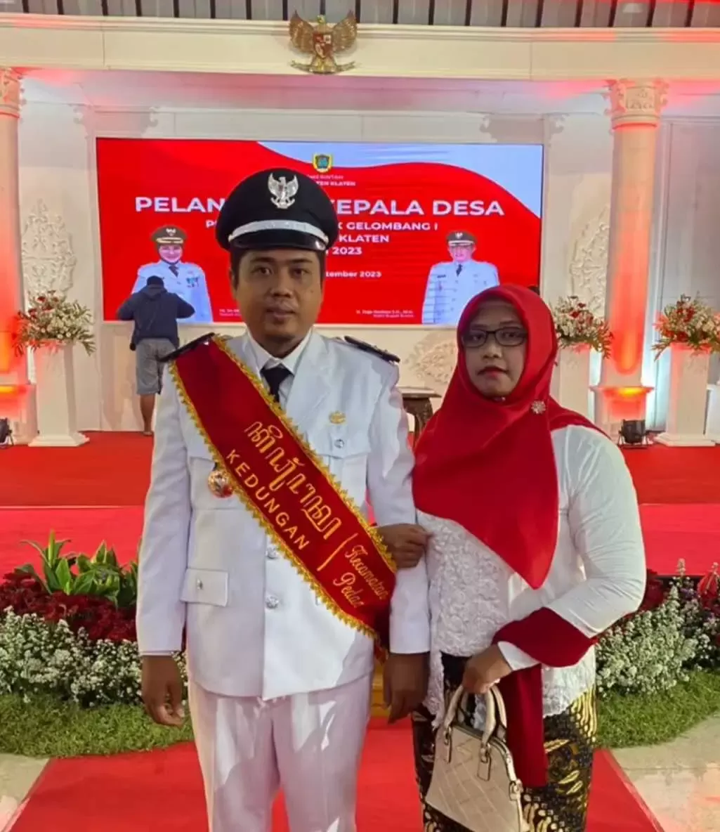 Kades Kedungan Bagus Wahyu Dewanto Resmi dilantik Bupati Klaten