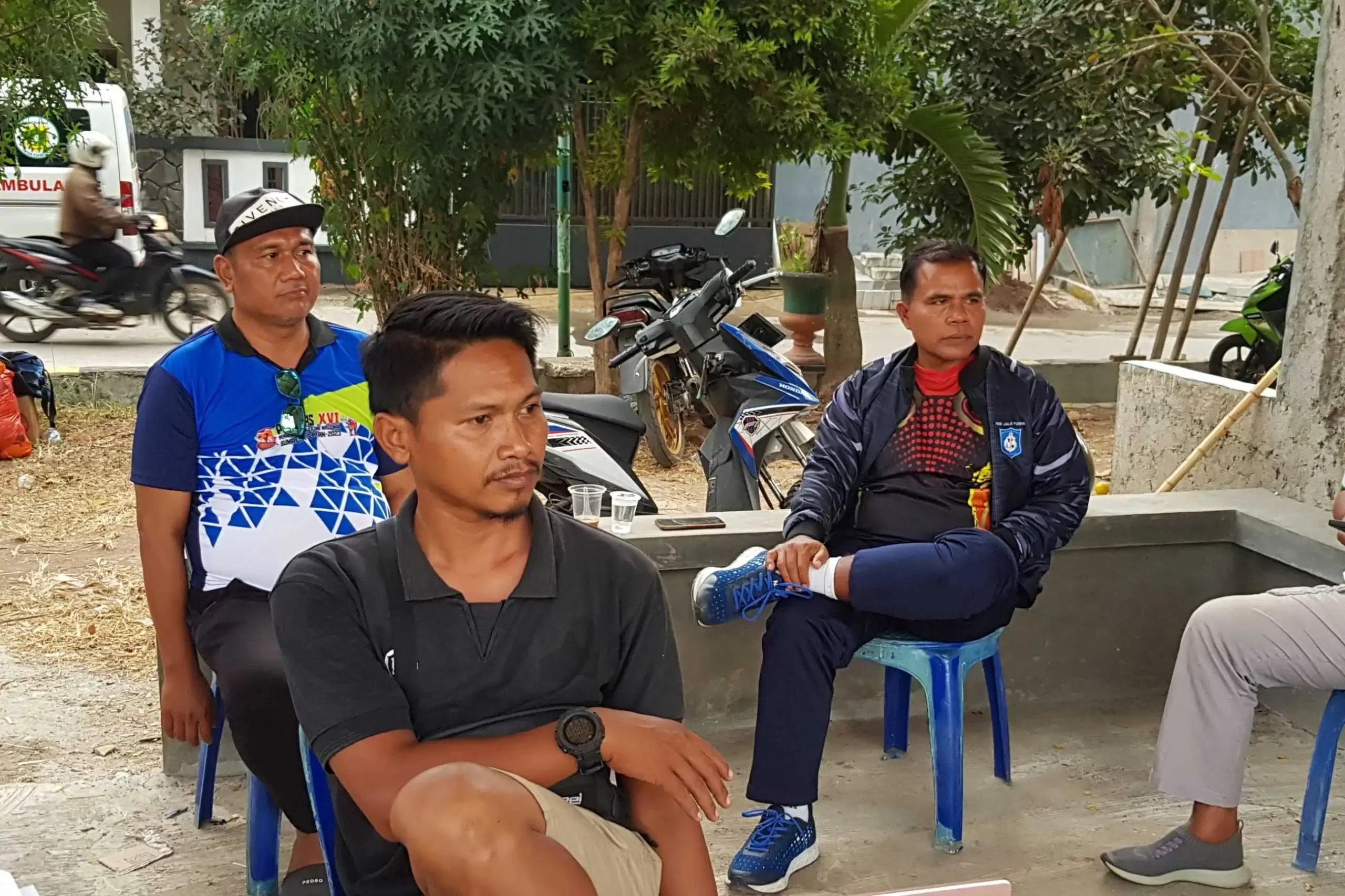 Iswahyudi ikut mendampingi Pekan ke 2 Piala Soeratin Askab Kabupaten Bogor 2023 di lapangan Jalayudha Ciangsana.