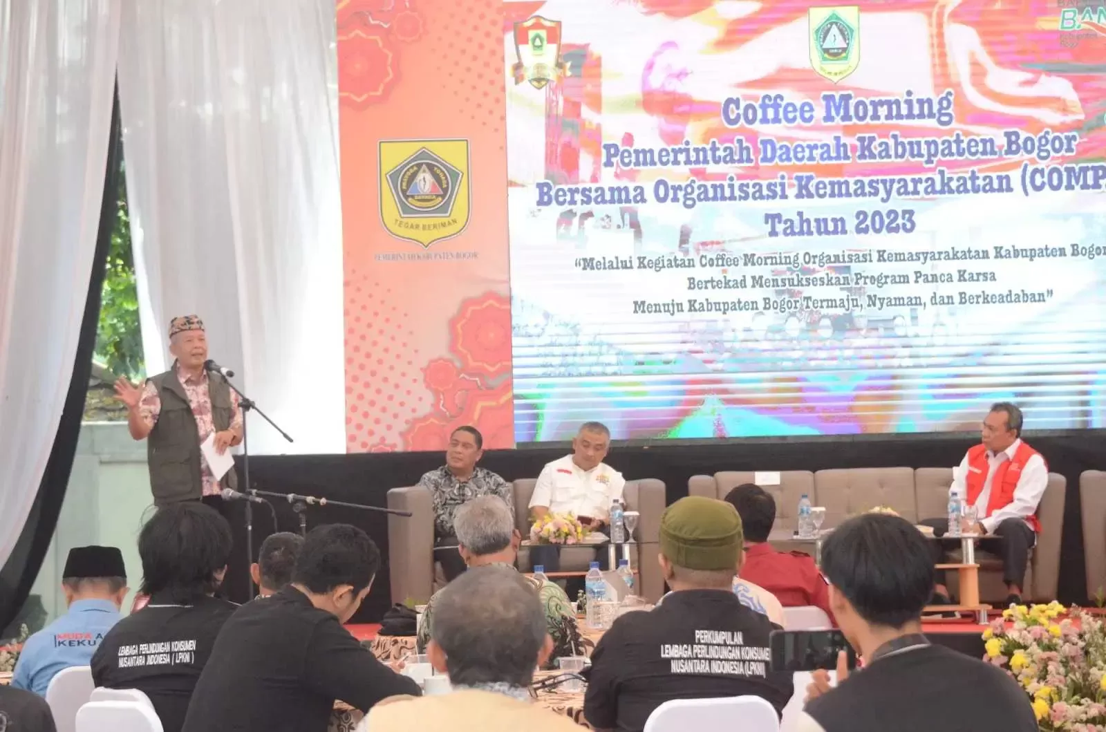 Pemkab Bogor Ajak Ormas Berperan Serta Dalam Upaya Meningkatkan Perekonomian Kabupaten Bogor.