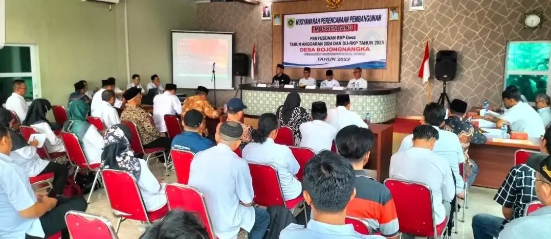 4 Usulan menjadi skala Prioritas RKP Desa Bojong Nangka di MusrembangDes.