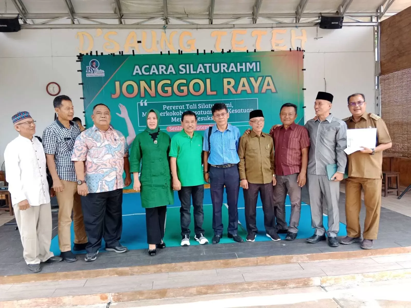 Rachmat Yasin menggelar Acara Temu Kangen RY Center di Kecamatan Jonggol.