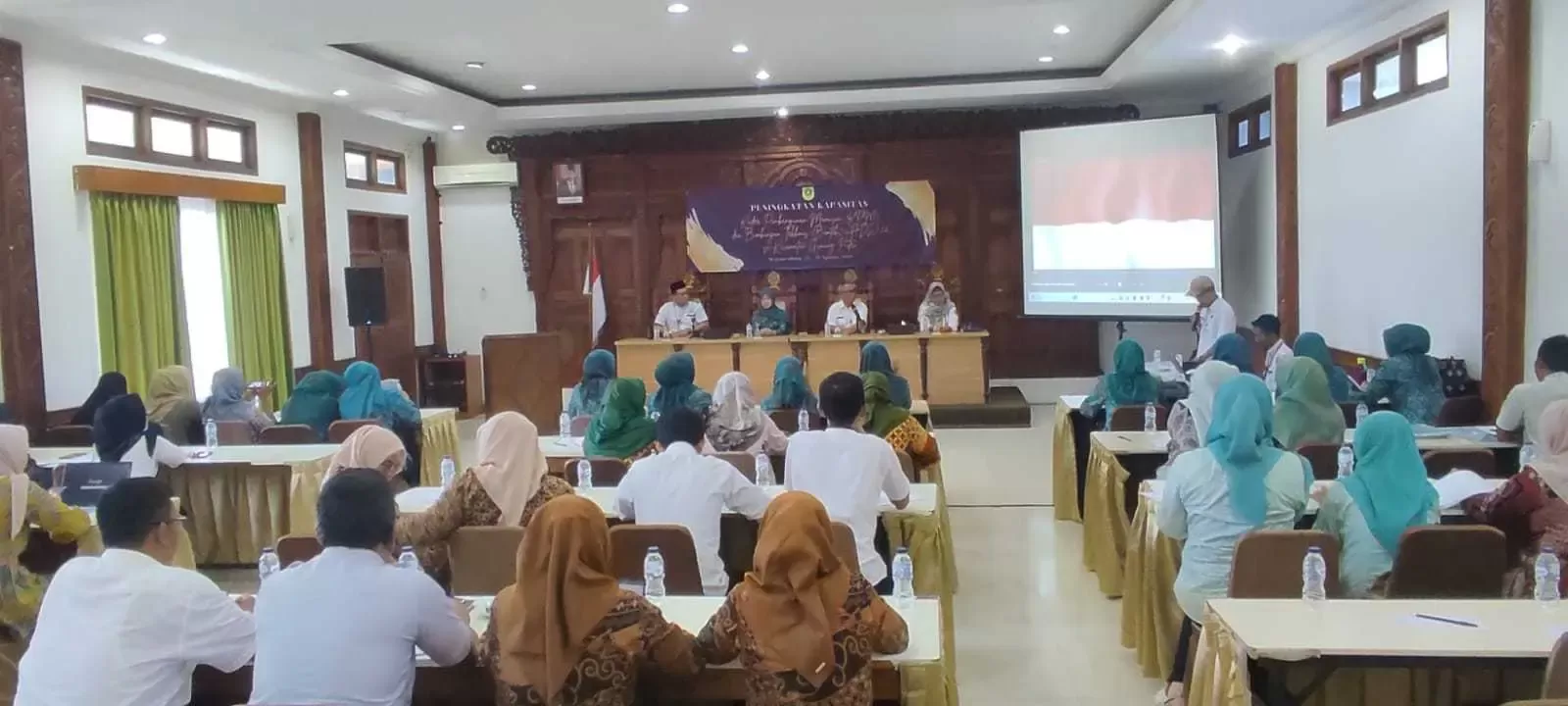 Bimtek eHDW para Kader se-Kecamatan Gunung Putri guna memaksimalkan Penurunan Angka Stunting.