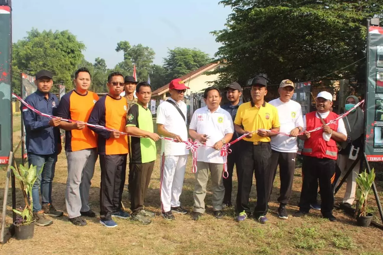 Karang Taruna Rumpin Gelar Pameran Foto, dalam rangka menyambut HUT RI 78 Tahun.
