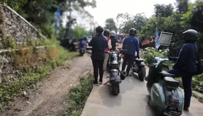 Proyek Jalan Kabupaten Bogor Mangkrak, diduga di tinggl Kabur Oleh  CV. Oryano.