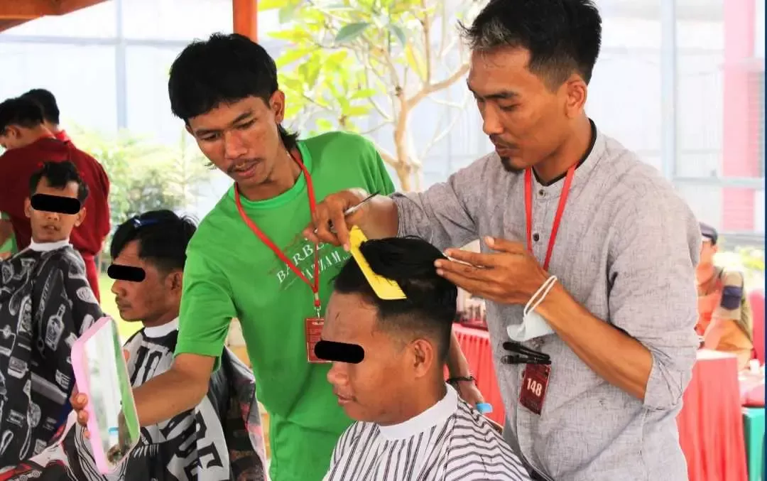 Barberkah Rutan Depok, disambut Antusias WBP.