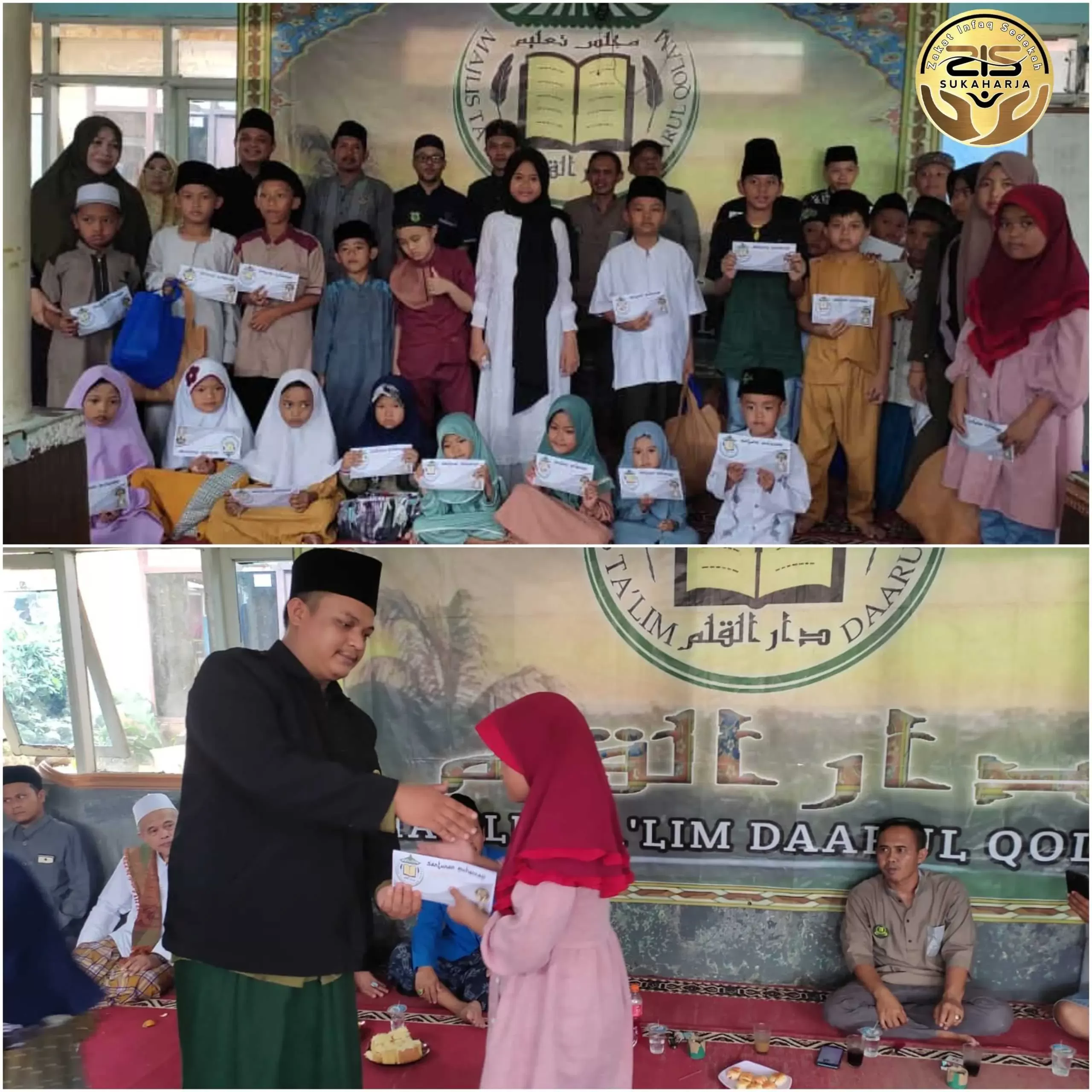 Guna menjadi Solusi untuk Kesejahteraan masyarakat sekitar, ZIS Sukaharja Berbagi Kebaikan Bersama Yatim dan Dhuafa.