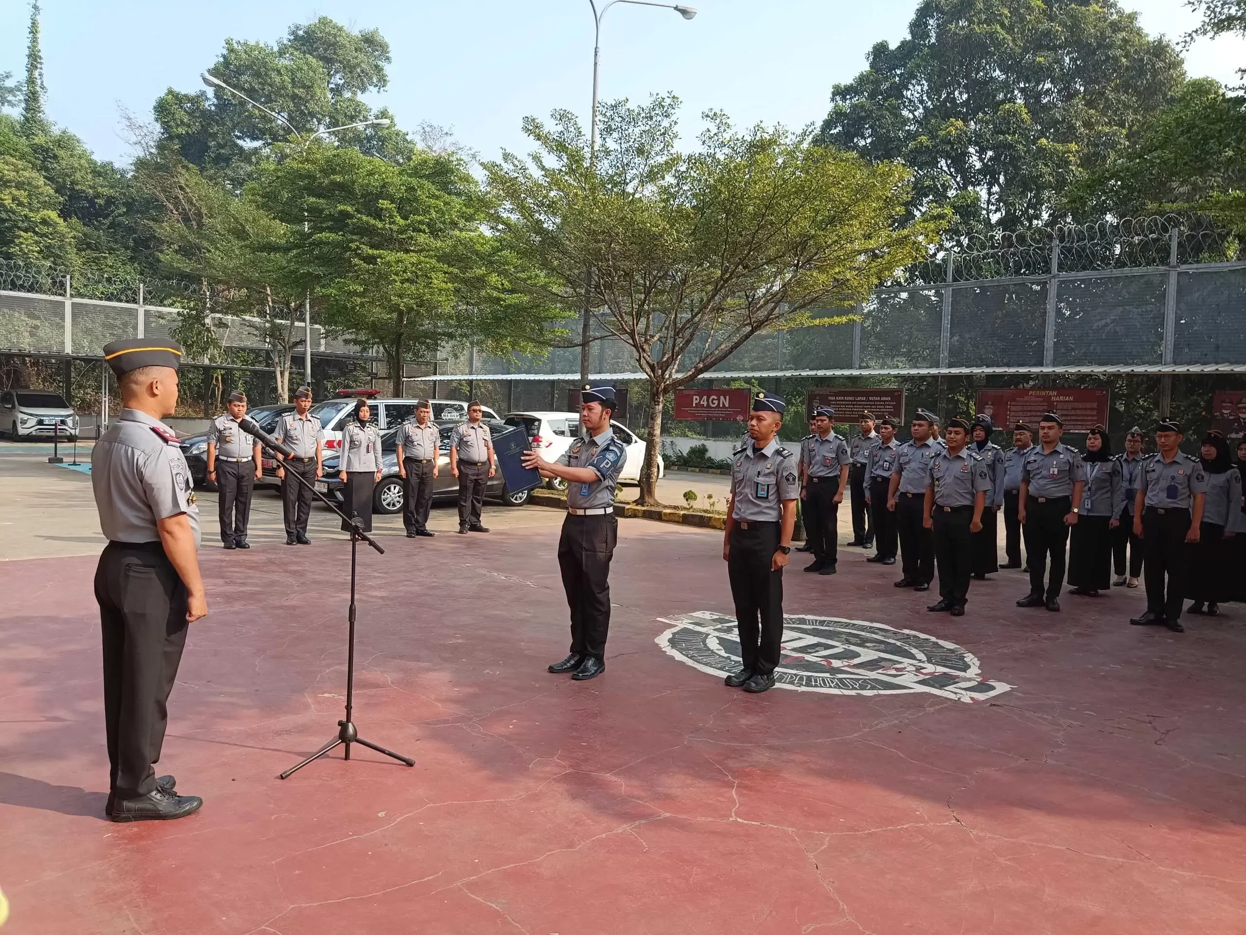 Pimpin Apel Rutin, Karutan Depok Pacu Kembali semangat Kinerja pegawai.