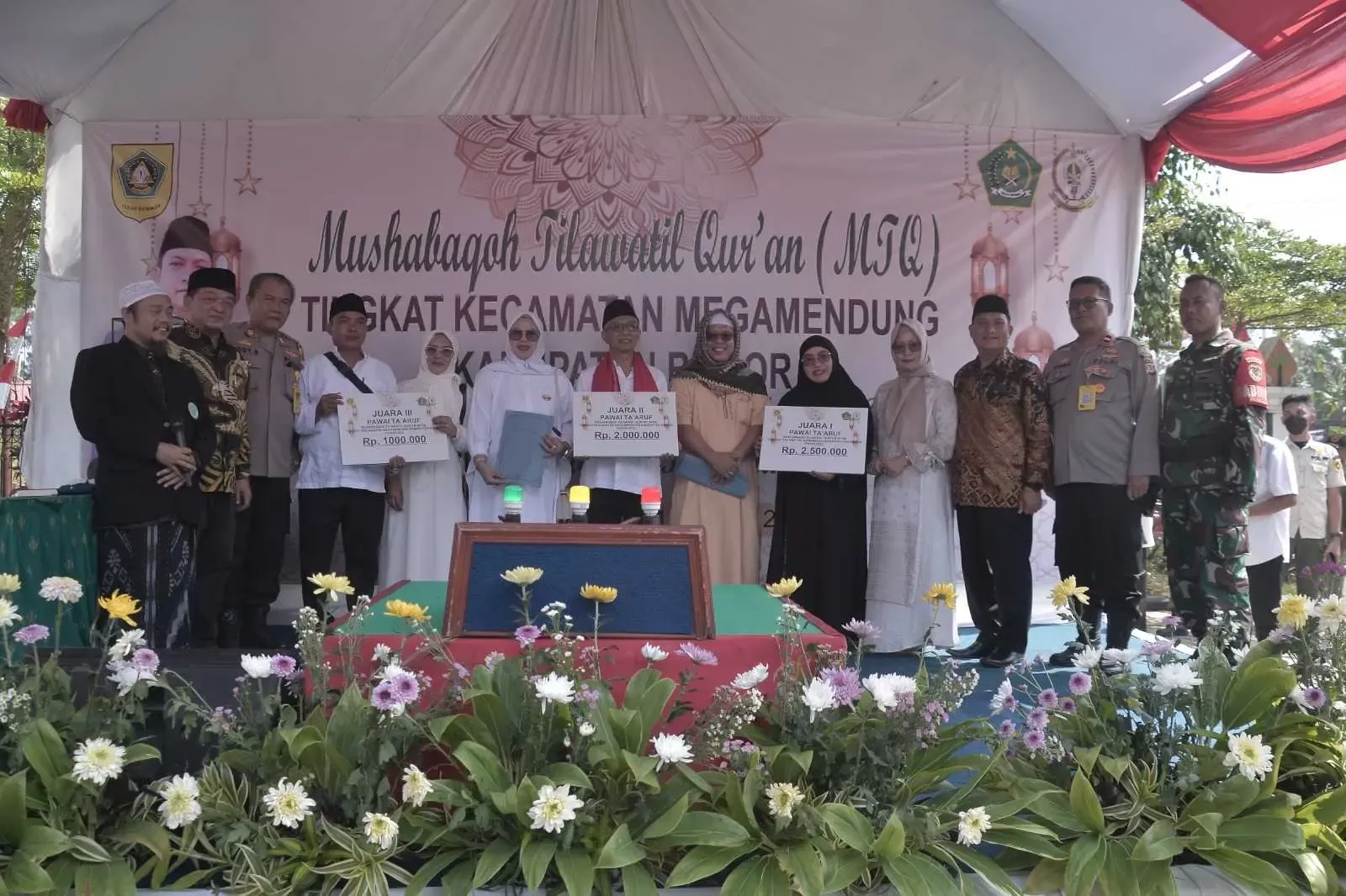 MTQ Kecamatan Megamendung Diikuti 131 Peserta, ciptakan Generasi Qur’ani Yang Cerdas dan Berakhlakul Karimah.