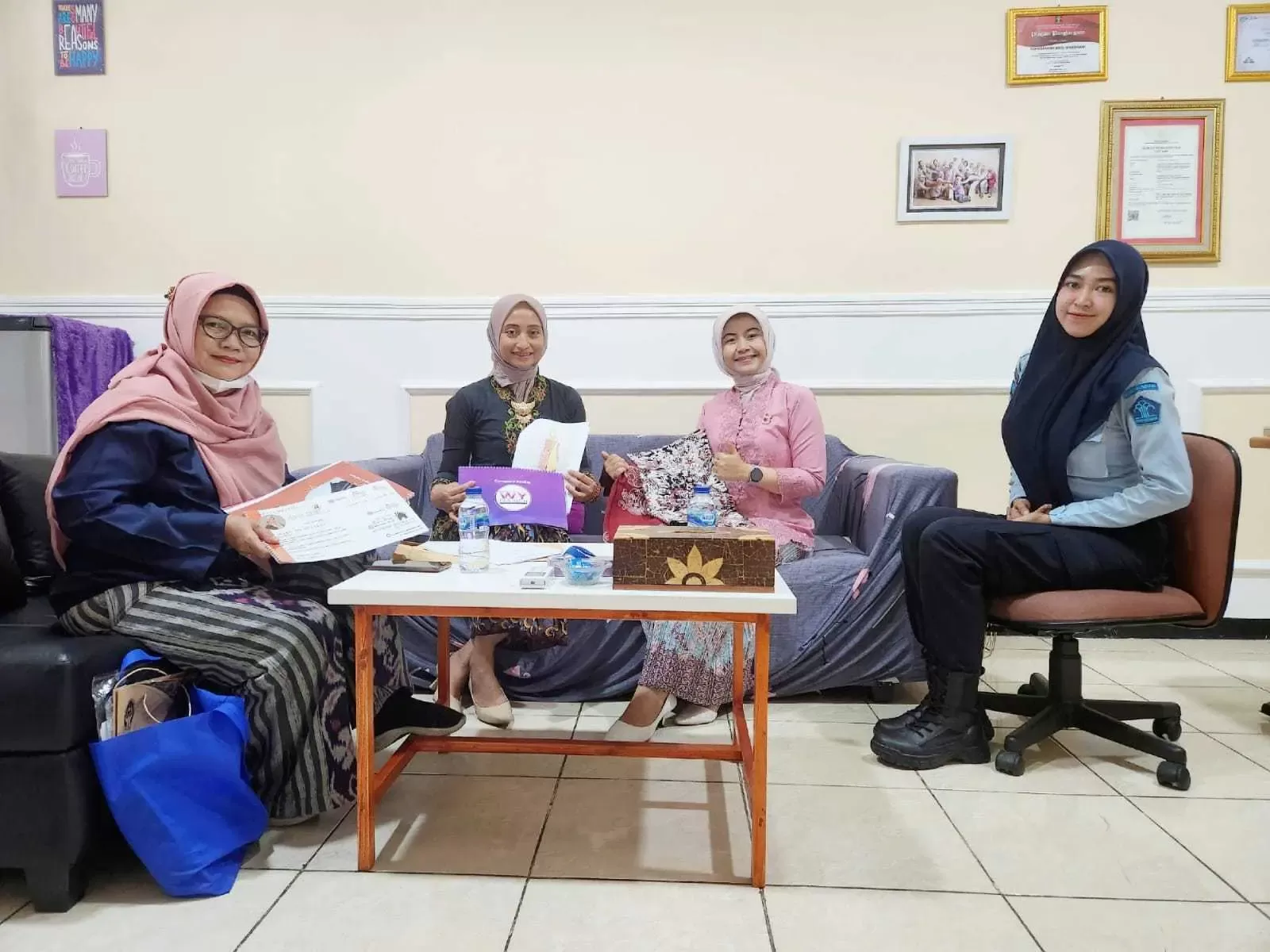 Rutan Depok Dukung Promosi Batik Khas Kota Depok.