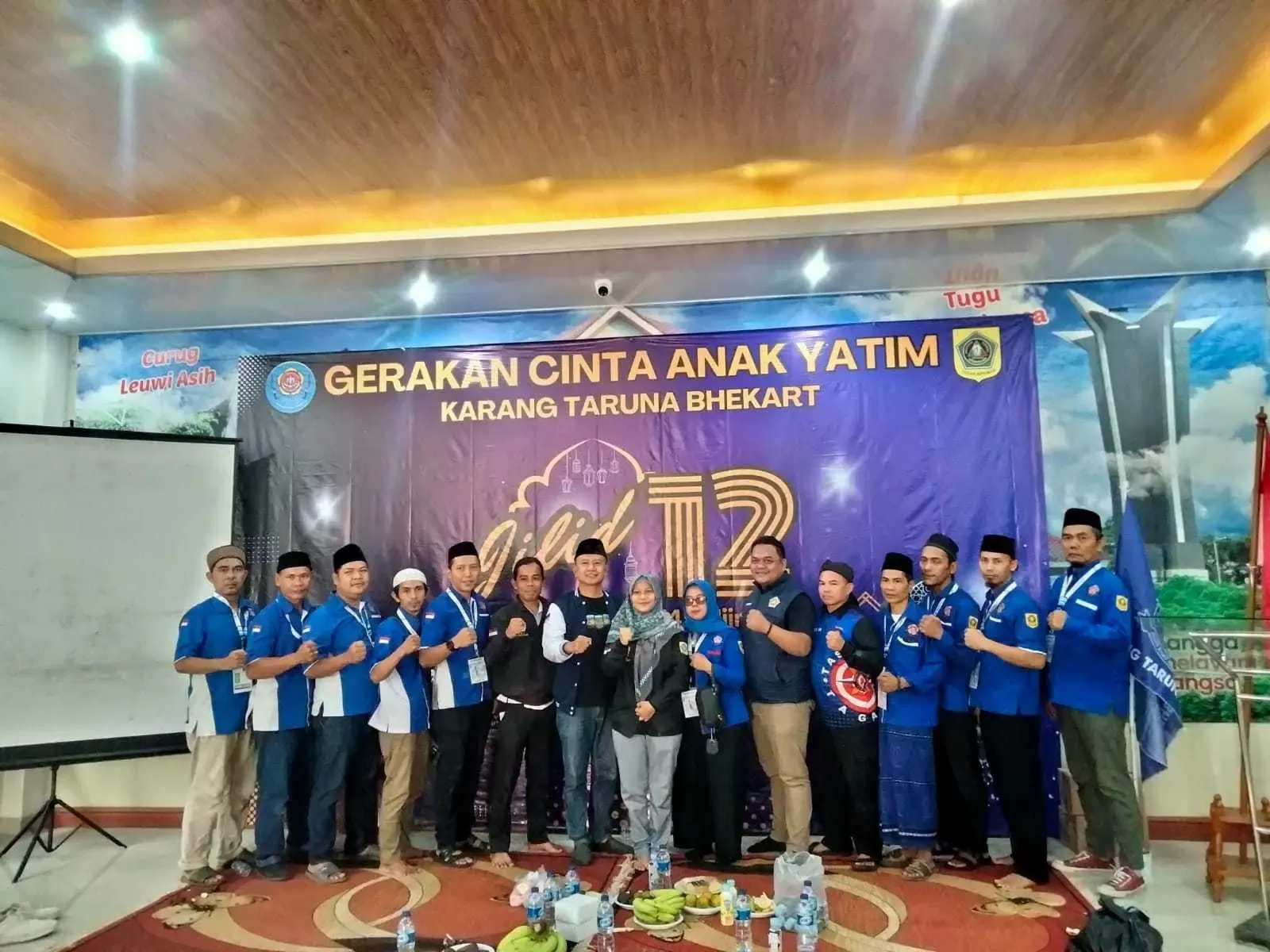 Kolaborasi Karang Taruna Bhekart dan Kecamatan Babakan Madang, Santuni Ratusan Anak Yatim di 10 Muharram 1445 Hijriah.