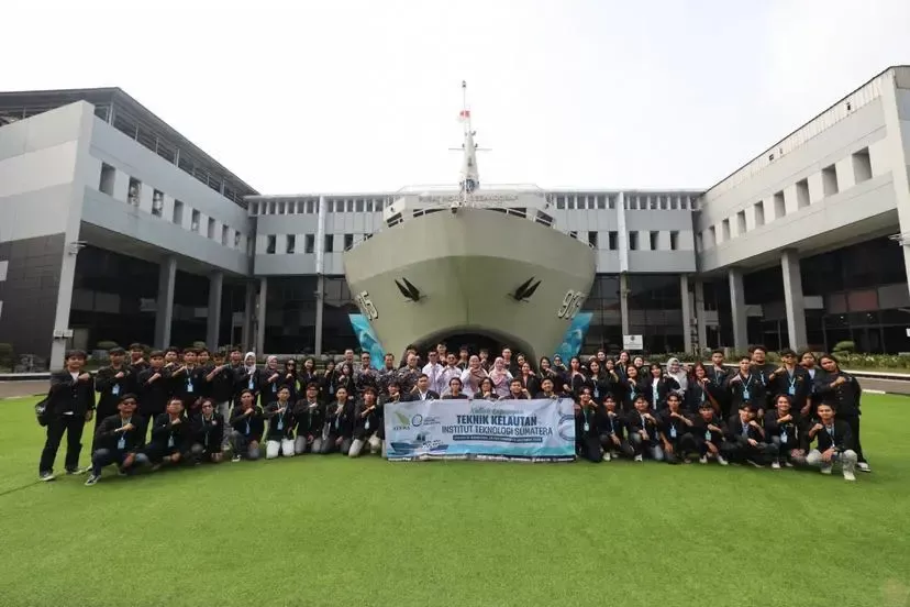 Pushidrosal Terima Kunjungan Mahasiswa ITERA, Bahas Peran Strategis Hidrografi