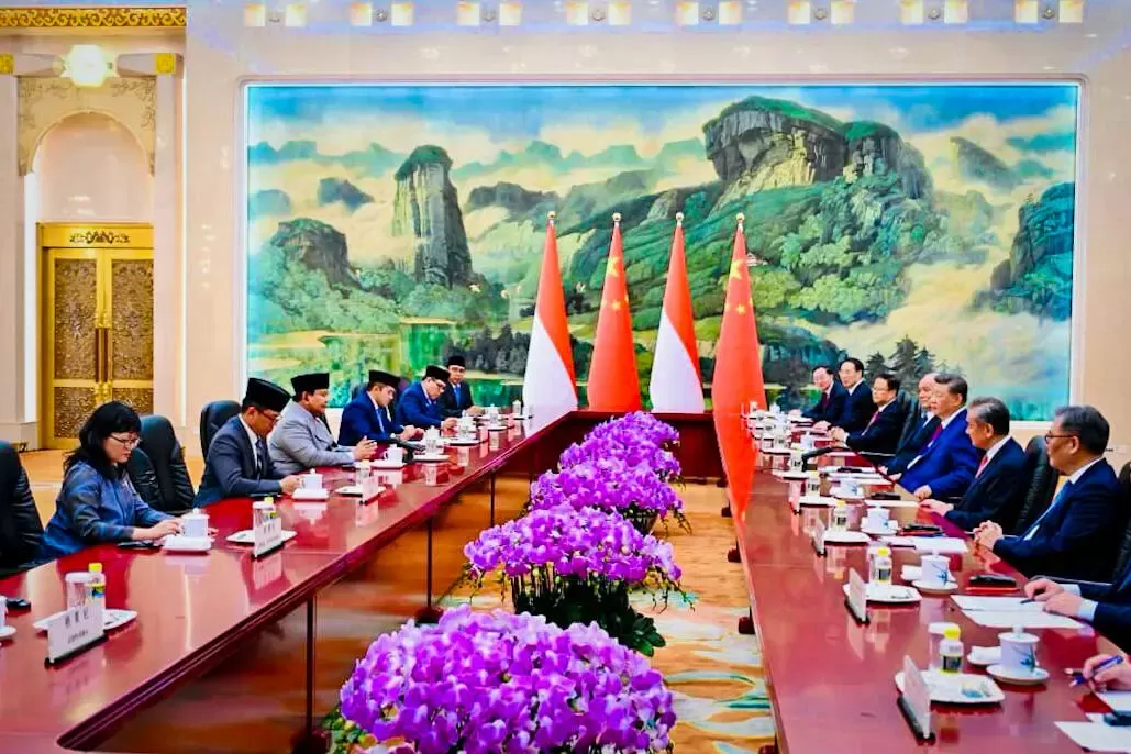Prabowo Subianto dan Xi Jinping Bahas Kerja Sama Strategis Indonesia-Tiongkok di Beijing