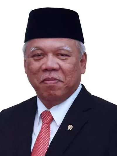 Menteri Pekerjaan Umum dan Perumahan Rakyat (PUPR),  Basuki Hadimuljono 