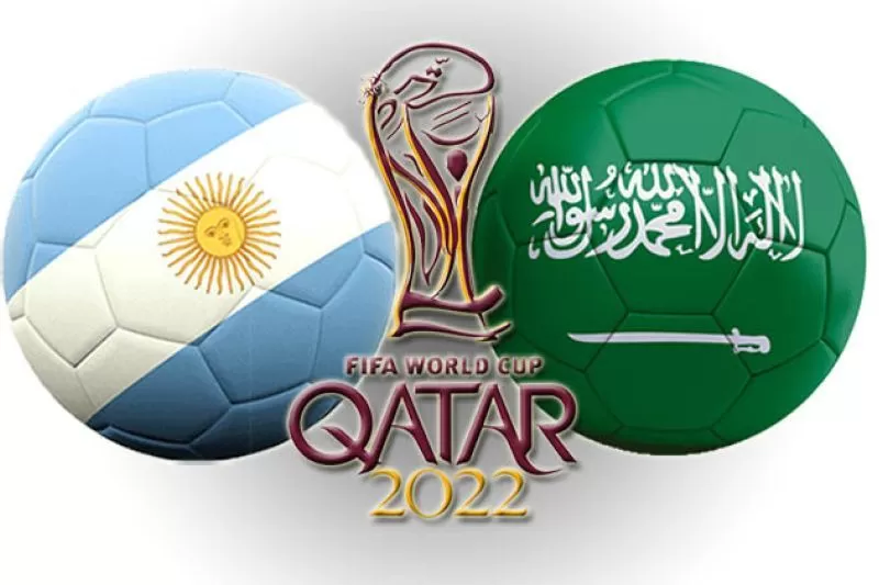 Ilustrasi Argentina vs Arab Saudi