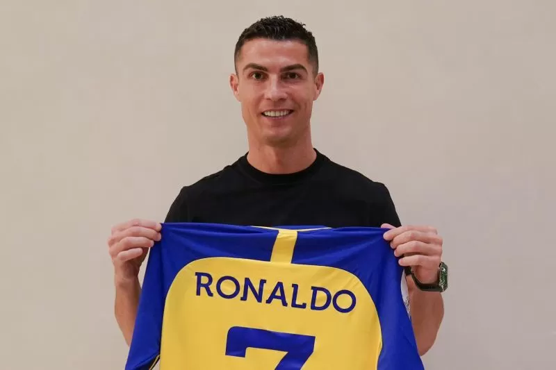 Cristiano Ronaldo diperkenalkan sebagai pemain baru Al Nassr pada 31 Desember 2022