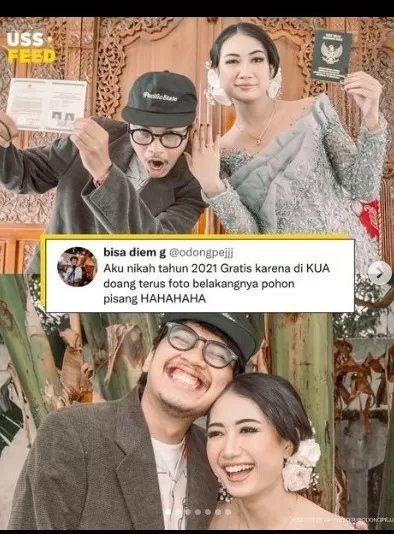 Viral Pasangan Nikah Sederhana Di KUA, Kini Jadi Tren - Nawacita Post