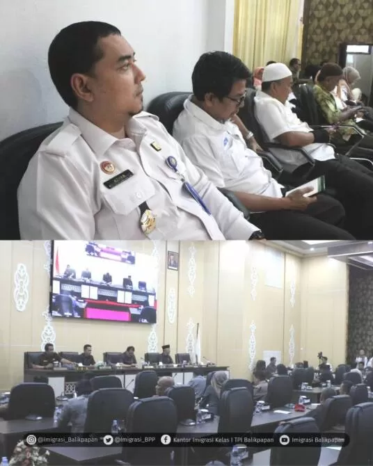 Kantor Imigrasi Balikpapan Ikuti Rapat Paripurna Dprd Kota Balikpapan