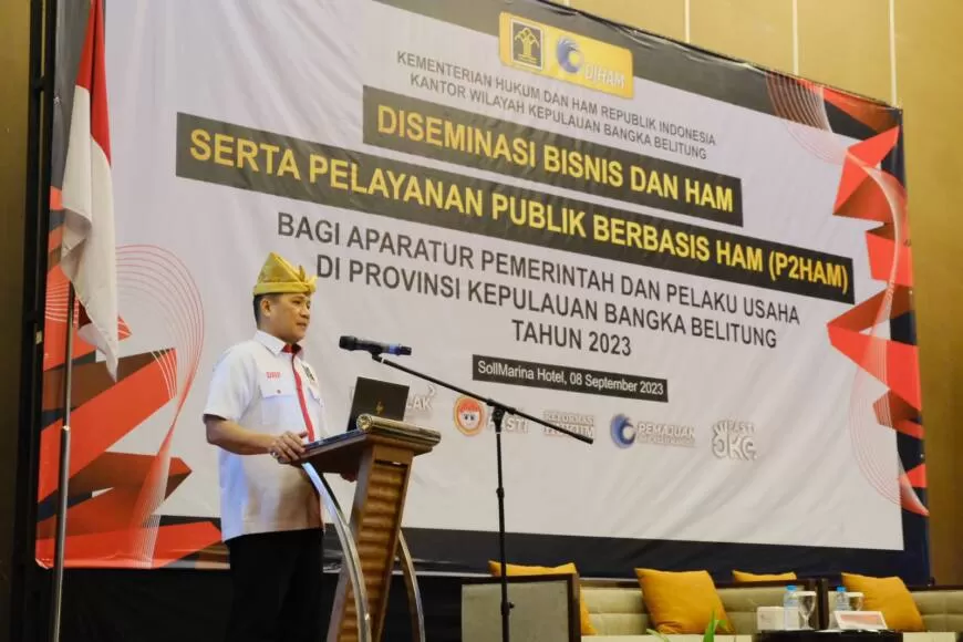 Kemenkumham Babel Gelar Diseminasi Bisnis Dan HAM Serta Pelayanan ...