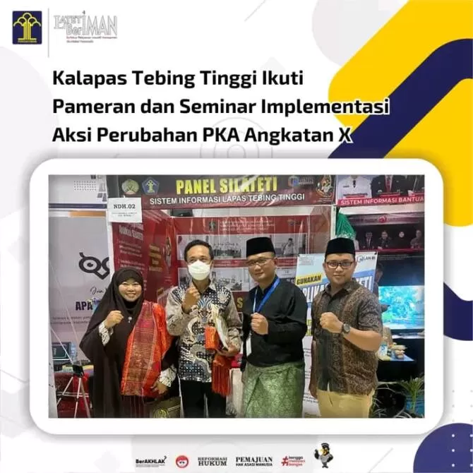 Kalapas Kelas IIB Tebing Tinggi Kanwil Kemenkumham Sumut Mengikuti ...