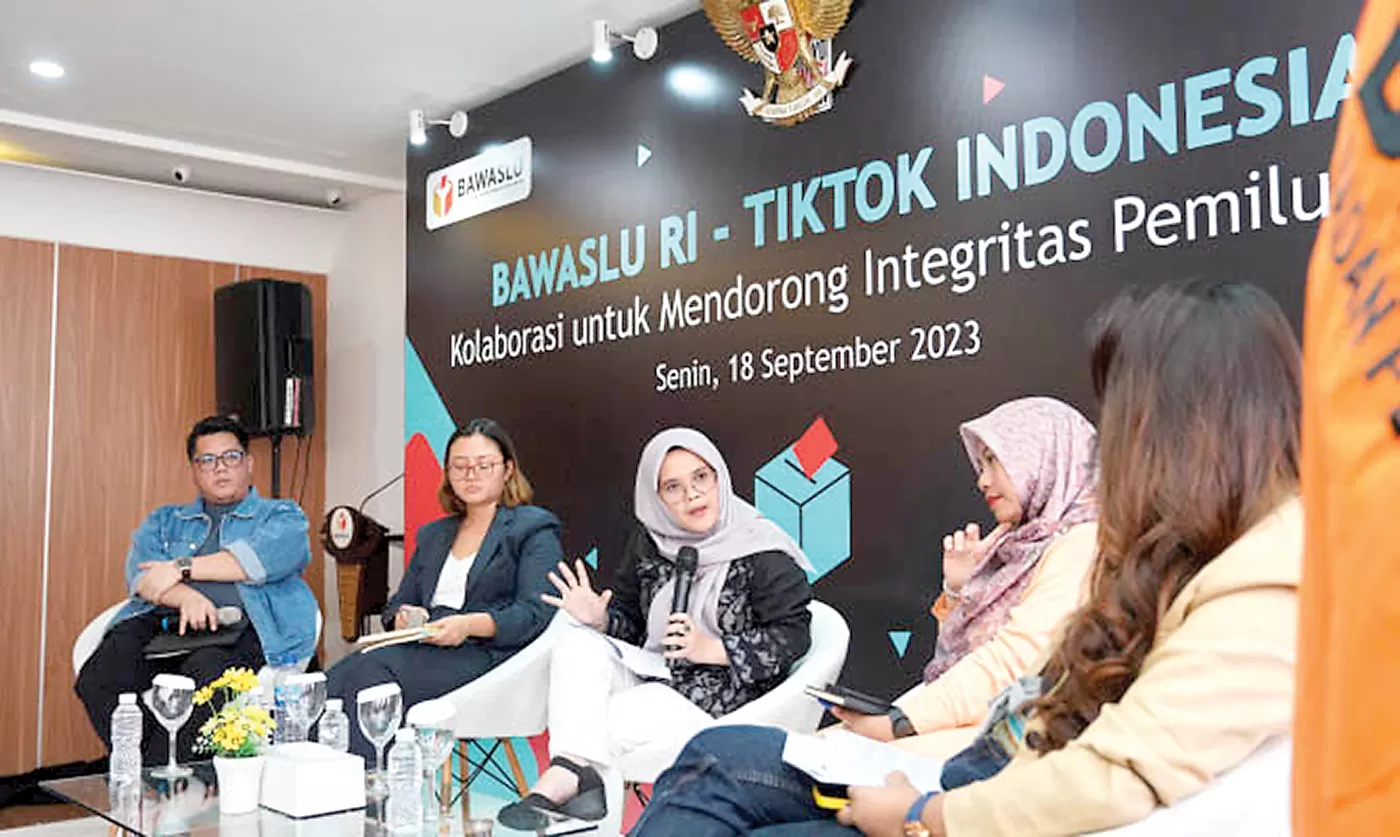 Awasi Pemilu 2024, Bawaslu Dan TikTok Kerja Sama Tangkal Hoaks - Jawa Pos