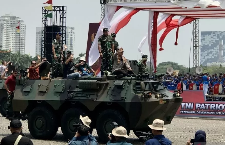 Rayakan HUT Ke-78, TNI Gelar Parade Alutsista Di Jakarta - Jawa Pos