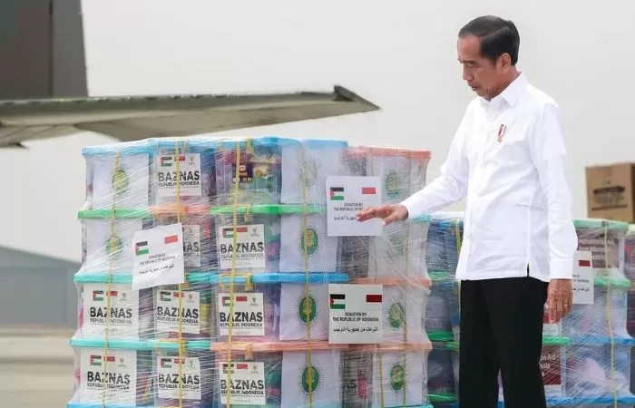 Indonesia Kirim 51,5 Ton Bantuan Ke Palestina, Jokowi: Indonesia Akan ...