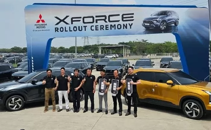 Tepati Janji, Mitsubishi XForce Mulai Dikirim Kerumah Konsumen - Jawa Pos