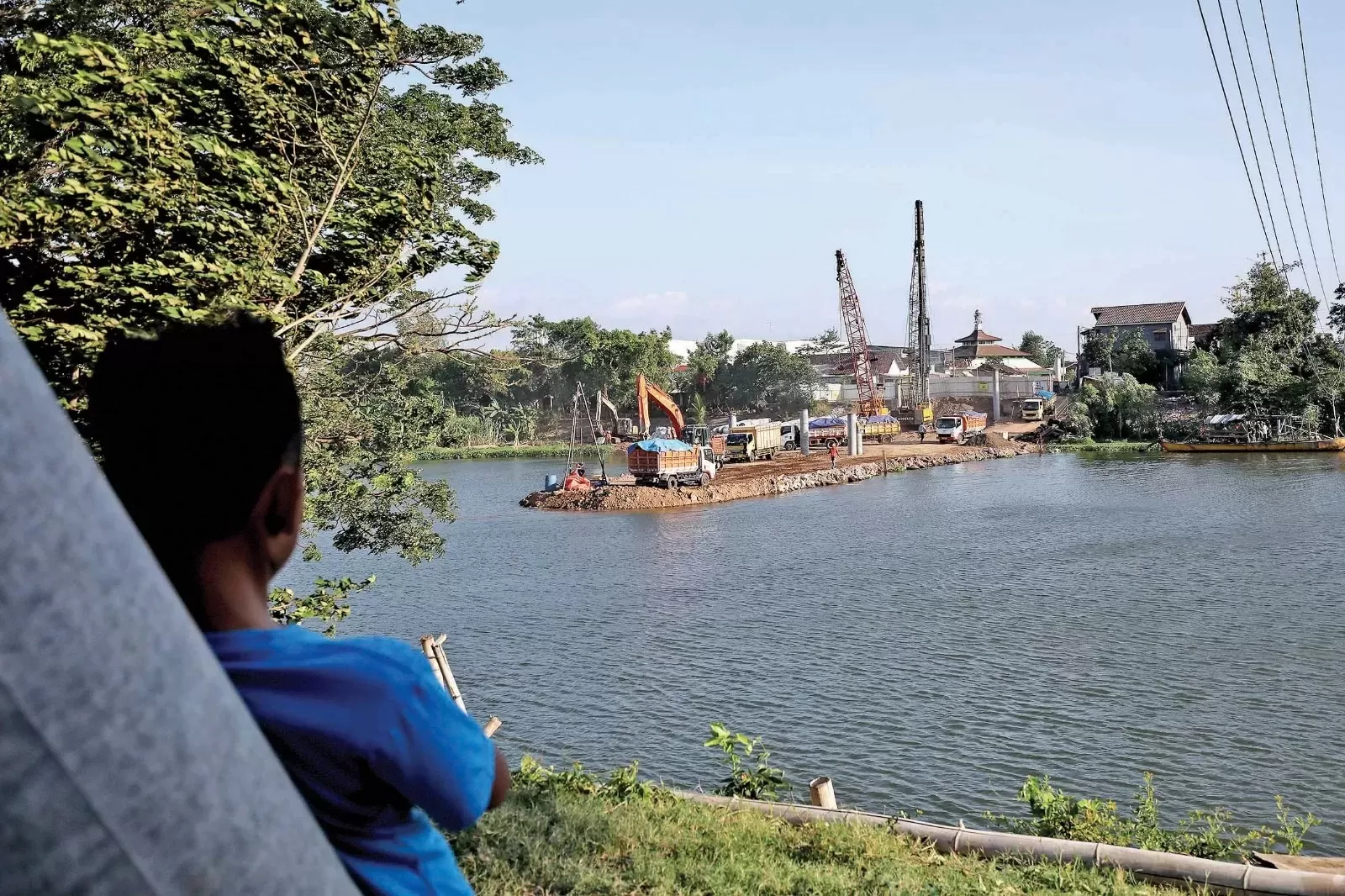 Anggaran Mencapai Rp 26 Miliar Pembangunan Jembatan Jongbiru Kediri Harus Selesai Dalam Waktu 