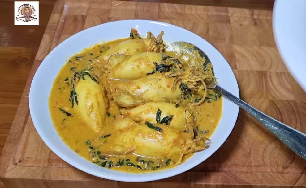 Resep Gulai Cumi Bunting Khas Masakan Padang, Ternyata Mudah Dan ...