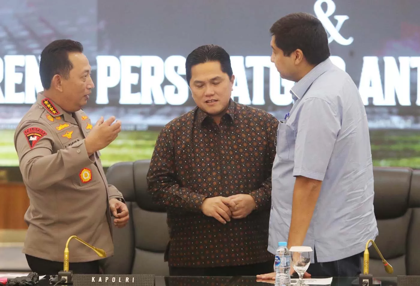 Ketua Umum PSSI Erick Thohir Dukung Penuh Penangkapan Pelaku Match ...