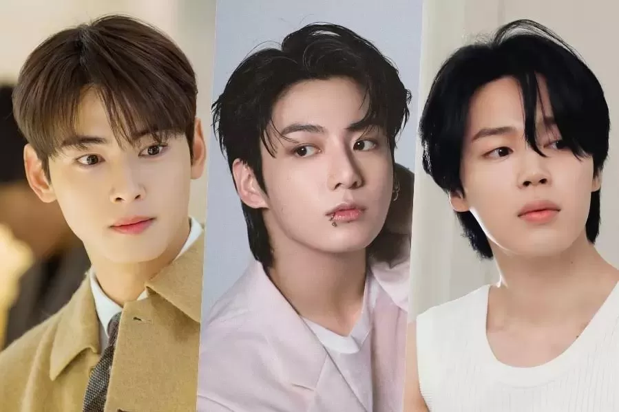 Ada Cha Eun Woo Jungkook dan Jimin BTS Intip Urutan Brand