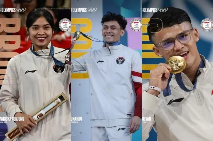 Veddriq Leonardo dan Rizki Juniansyah Bakal Diganjar Bonus Rp 6 Miliar dari  Pemerintah Usai Bawa Pulang Medali Emas Olimpiade Paris 2024 - Jawa Pos