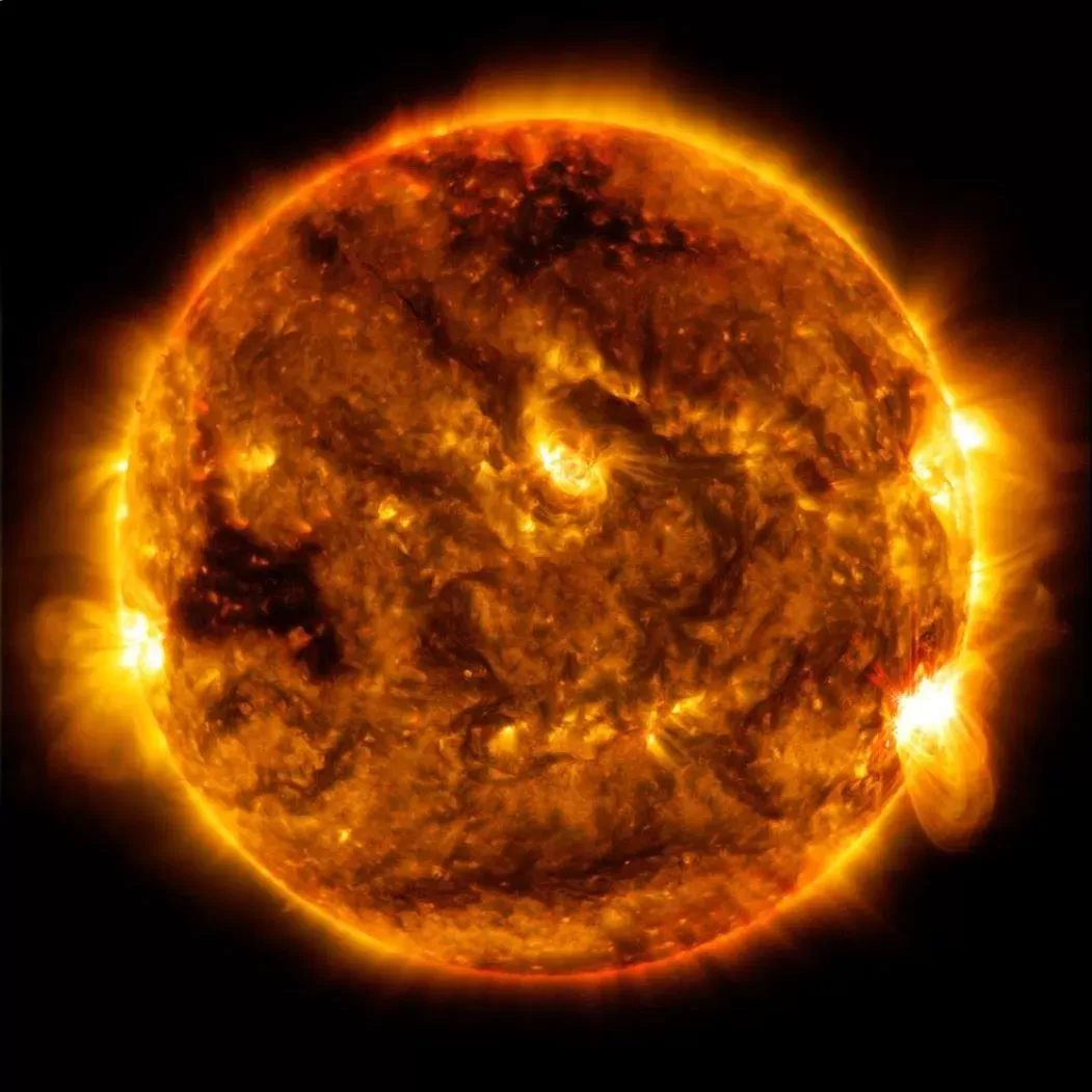 gambar matahari yang diambil oleh NASA (NASA)