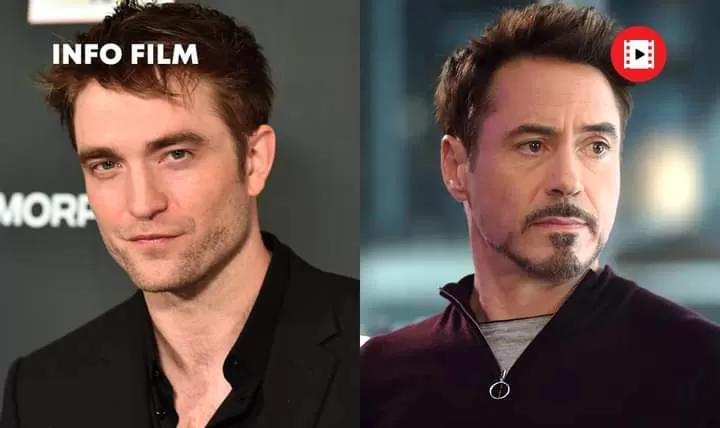 Foto: Aktor Robert Pattinson dan Robert Downey Jr (Info film )