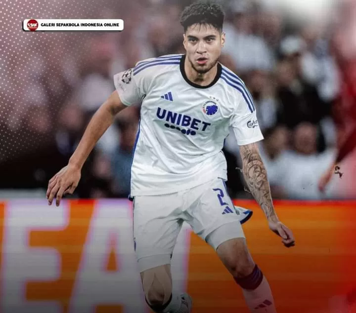 Foto: Pemain FC Copenhagen Kevin Dicks (Facebook@gsio)